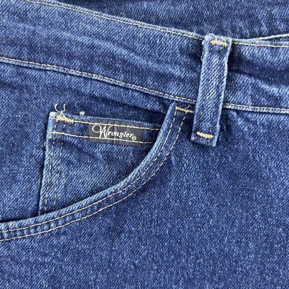 Wrangler Women 10 Vintage 90 High-Waisted Relaxed Fit Tapered Leg Stretch Jeans - Picture 7 of 14